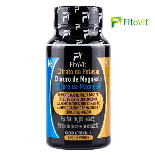 Citratos 3 en 1 FitoVit, pastillas masticables x60